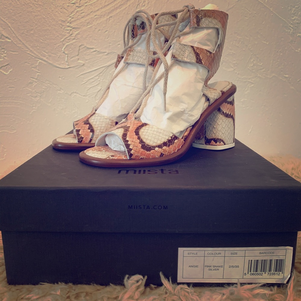 Miista Snake Skin